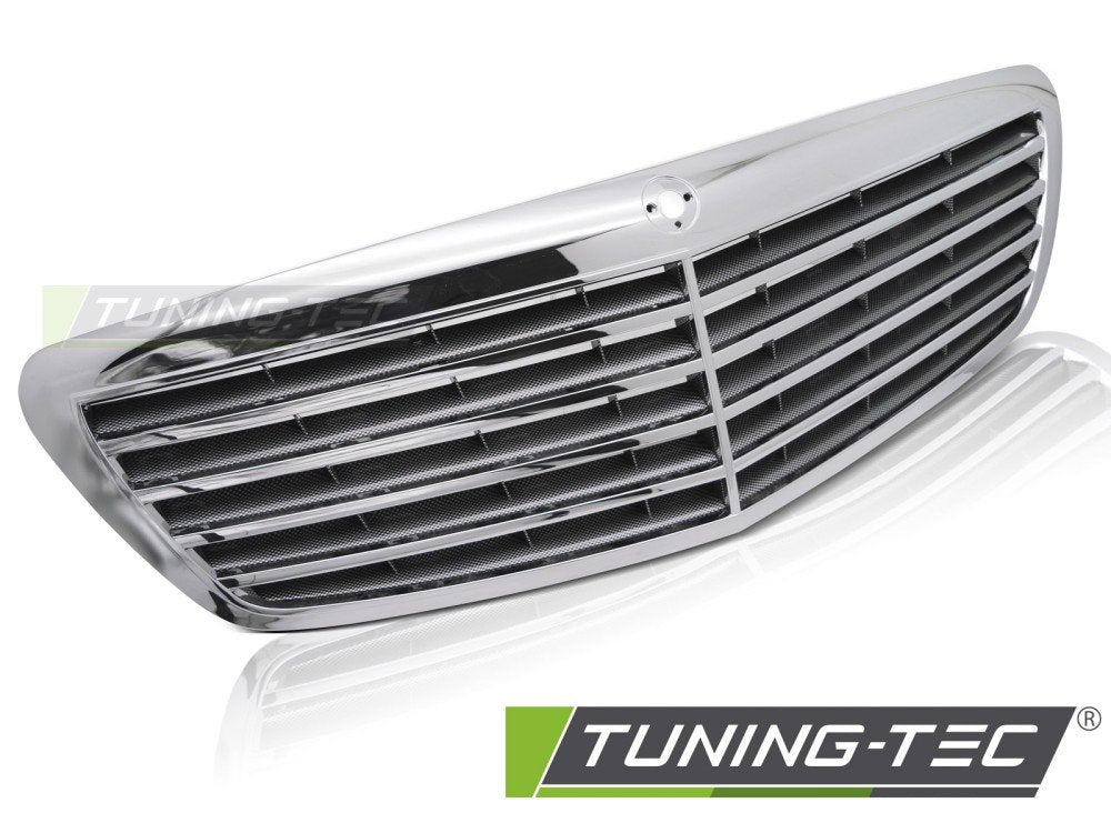 Grila CHROME-CARBON LOOK pentru MERCEDES S-CLASS W220 05-09 - GRME62