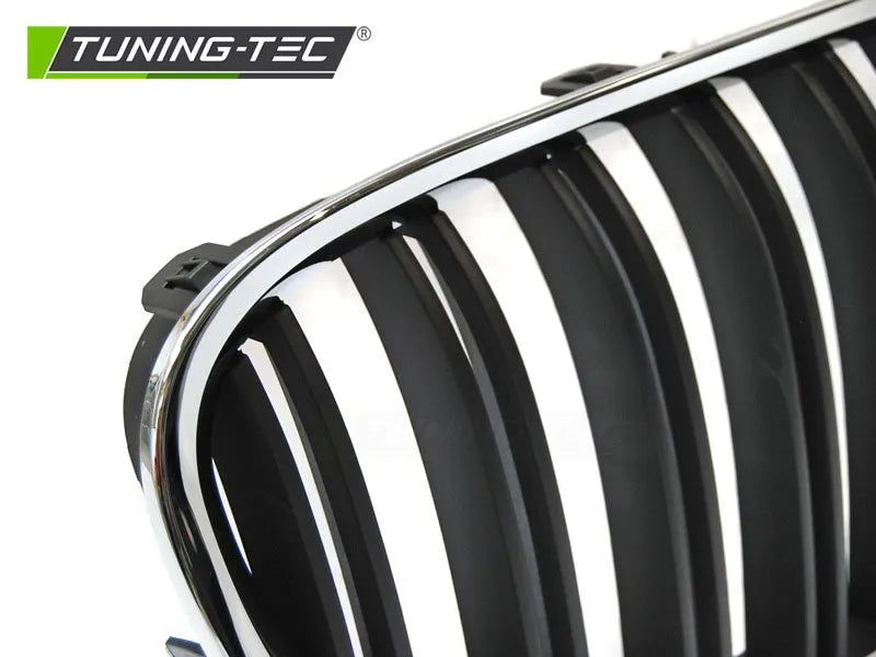 Grila Chrome Black DOUBLE BAR Tuning-Tec pentru BMW F01 09-15 - GRBMB1