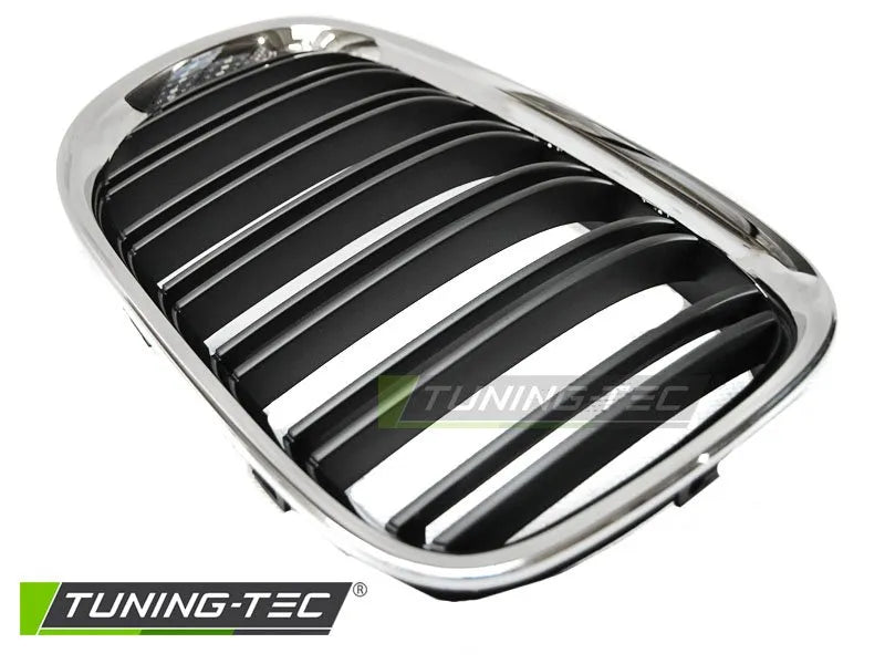Grila Chrome Black DOUBLE BAR Tuning-Tec pentru BMW F01 09-15 - GRBMB1