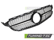 Grila DIAMOND NEGRU CROM pentru MERCEDES W205 14-18/S205 14-18 / ... - GRME74
