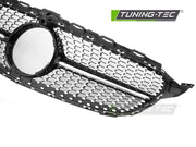 Grila DIAMOND NEGRU CROM pentru MERCEDES W205 14-18/S205 14-18 / ... - GRME74