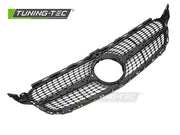 Grila DIAMOND NEGRU CROM pentru MERCEDES W205 14-18/S205 14-18 / ... - GRME74