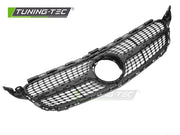 Grila DIAMOND NEGRU CROM pentru MERCEDES W205 18-21 / S205 18-21 / ... - GRME77
