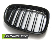 Grila DOUBLE BAR GLOSSY BLACK Tuning-Tec pentru BMW F01 09-15 - GRBMB0