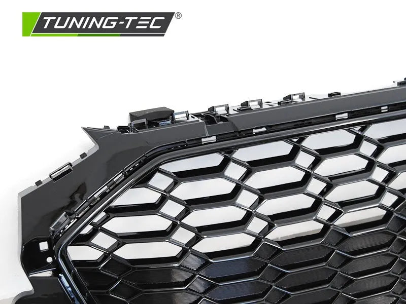 Grila GLOSSY BLACK SPORT PDC pentru AUDI A4 B9 20- - GRAU80