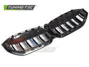 Grila GLOSSY BLACK TRI-COLOUR DOUBLE BAR pentru BMW G20 / G21 LCI - GRBMK5