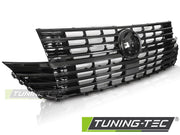 Grila GLOSSY BLACK cu locas LOGO pentru VW T6.1 20- - GRVW32