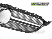 Grila NEGRU ARGINTIU pentru MERCEDES W205 14-18 / S205 14-18 / ... - GRME73