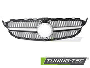 Grila NEGRU ARGINTIU pentru MERCEDES W205 18-21 / S205 18-21 / ... - GRME82