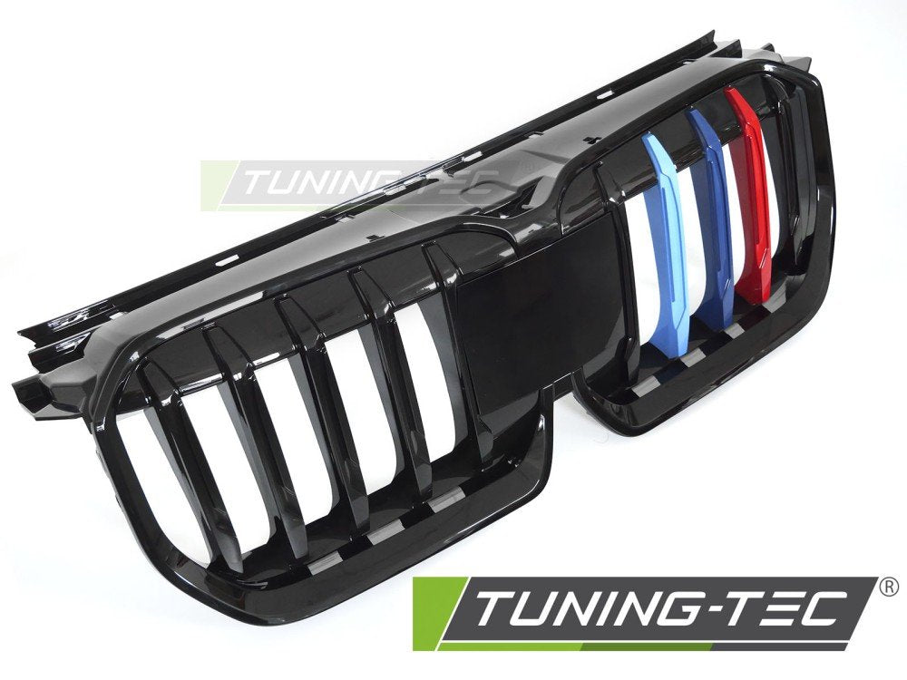 Grila NEGRU LUCIOS TRI-COLOUR pentru BMW X1 U11 22- - GRBMV1