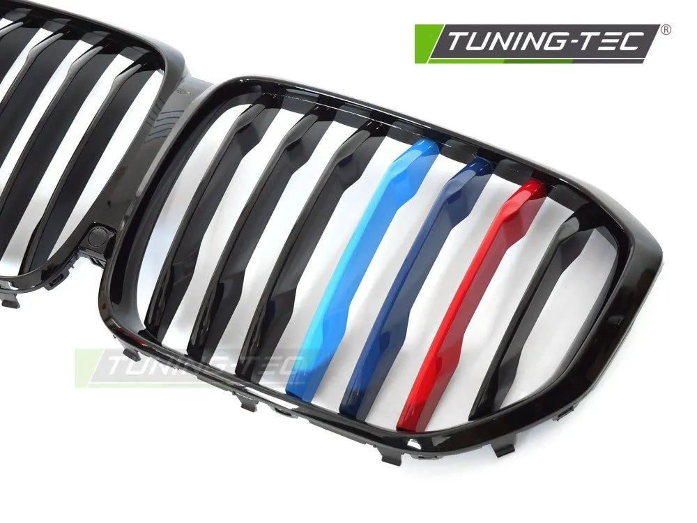 Grila NEGRU LUCIOS TRI-COLOUR pentru BMW X5 G05 19-22 - GRBMY1