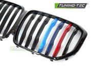 Grila NEGRU LUCIOS TRI-COLOUR pentru BMW X5 G05 19-22 - GRBMY1