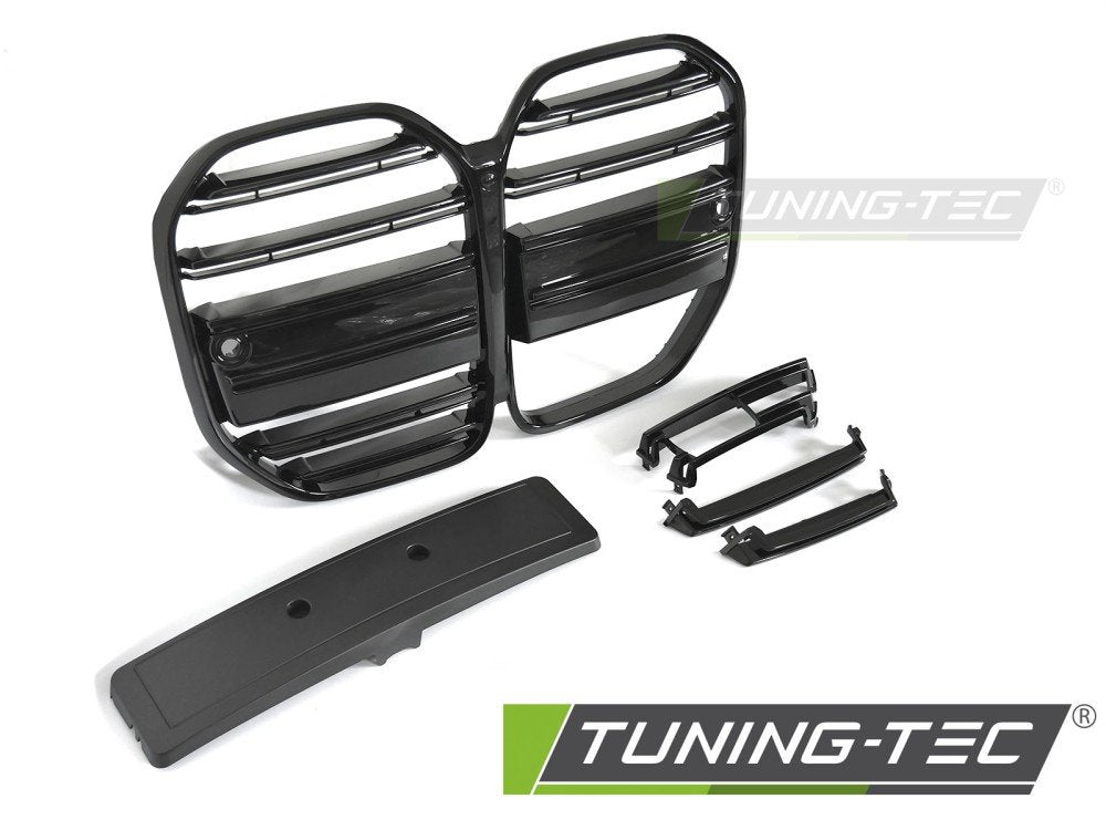 Grila NEGRU LUCIOS pentru BMW G22 G23 20- - GRBMR5