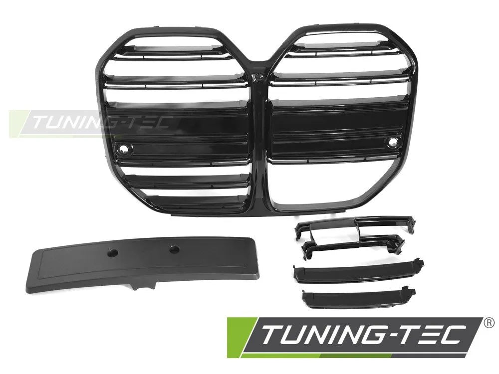 Grila NEGRU LUCIOS pentru BMW G26 GRAN COUPE 21- - GRBMR9