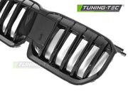 Grila NEGRU LUCIOS pentru BMW X1 U11 22- - GRBMU9