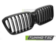 Grila NEGRU LUCIOS pentru BMW X3 G01 LCI / X4 G02 LCI 21-25 - GRBMW4