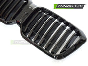 Grila NEGRU LUCIOS pentru BMW X3 G01 LCI / X4 G02 LCI 21-25 - GRBMW4