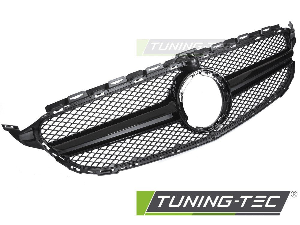 Grila NEGRU pentru MERCEDES W205 18-21 / S205 18-21 / ... - GRME80