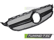 Grila NEGRU pentru MERCEDES W205 18-21 / S205 18-21 / ... - GRME80