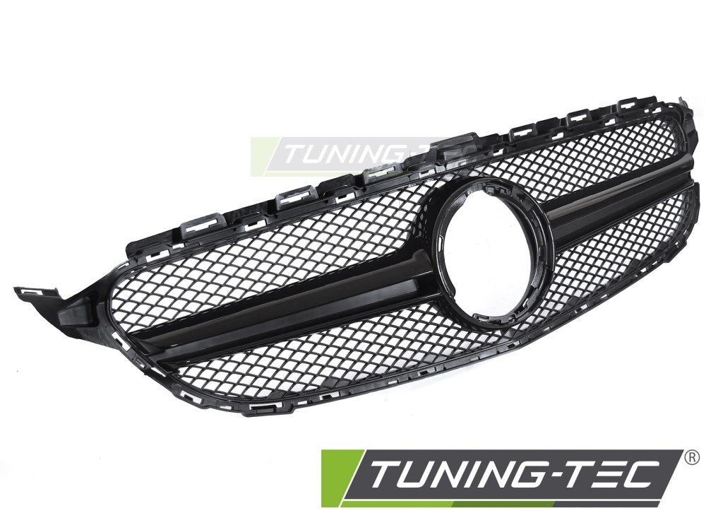 Grila NEGRU pentru MERCEDES W205 18-21 / S205 18-21 / C205 18-23 / ... - GRME81
