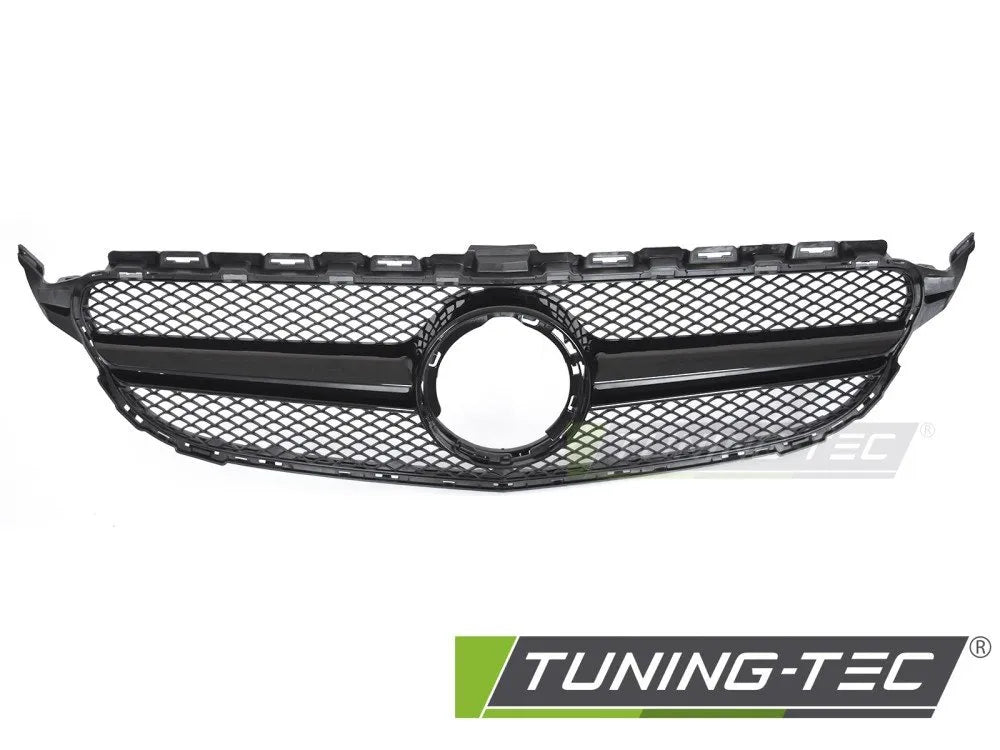 Grila NEGRU pentru MERCEDES W205 18-21 / S205 18-21 / C205 18-23 / ... - GRME81