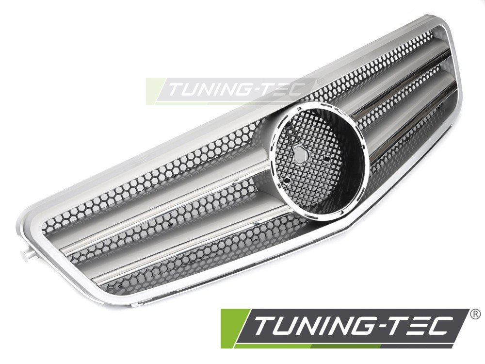 Grila SPORT ARGINTIU CROM pentru MERCEDES W204 / S204 07-14 - GRME67