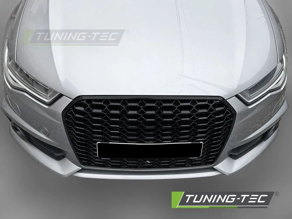 Grila SPORT BLACK pentru AUDI A6 C7 14-18 - GRAU88