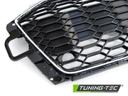 Grila SPORT CHROME BLACK PDC pentru AUDI A4 B9 20- - GRAU79