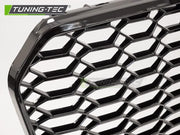 Grila SPORT GLOSSY BLACK pentru AUDI A6 C7 11-14 - GRAU87