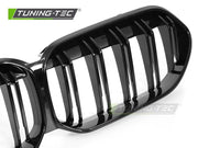 Grila SPORT NEGRU LUCIOS DOUBLE BAR pentru BMW F44 19-24 - GRBMP7
