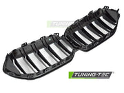 Grila SPORT NEGRU LUCIOS DOUBLE BAR pentru BMW F44 19-24 - GRBMP7