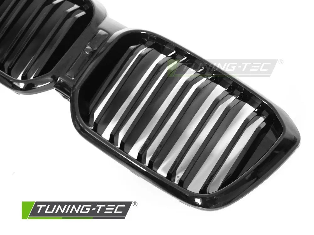 Grila SPORT NEGRU LUCIOS DOUBLE BAR pentru BMW X3 G01 LCI / ... - GRBMW7