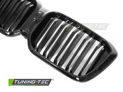 Grila SPORT NEGRU LUCIOS DOUBLE BAR pentru BMW X3 G01 LCI / ... - GRBMW7