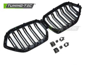 Grila SPORT NEGRU LUCIOS DOUBLE BAR pentru BMW X6 G06 19-23 - GRBMY7