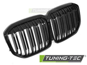 Grila SPORT NEGRU LUCIOS DOUBLE BAR pentru BMW X7 G07 18-22 - GRBMZ3