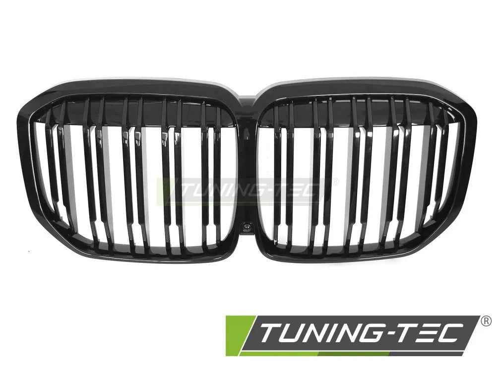 Grila SPORT NEGRU LUCIOS DOUBLE BAR pentru BMW X7 G07 18-22 - GRBMZ3