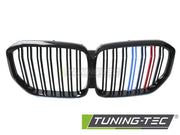 Grila SPORT NEGRU LUCIOS TRI-COLOUR DOUBLE BAR pentru BMW X5 G05 19-22 - GRBMX8