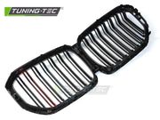 Grila SPORT NEGRU LUCIOS TRI-COLOUR DOUBLE BAR pentru BMW X5 G05 19-22 - GRBMX8