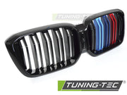 Grila SPORT NEGRU LUCIOS TRI-COLOUR pentru BMW X3 G01 LCI / ... - GRBMW9