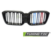 Grila SPORT NEGRU LUCIOS TRI-COLOUR pentru BMW X3 G01 LCI / ... - GRBMW9