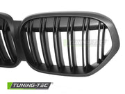 Grila SPORT NEGRU MAT DOUBLE BAR pentru BMW X1 F48 LCI 20-22 - GRBMU7