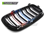 Grila SPORT NEGRU TRI-COLOUR pentru BMW X5 F15 13-18 / X6 F16 14-19 - GRBMX5