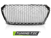 Grila argintiu matt RS Style pentru Audi A4 B9 20015- Tuning-Tec - GRAU48