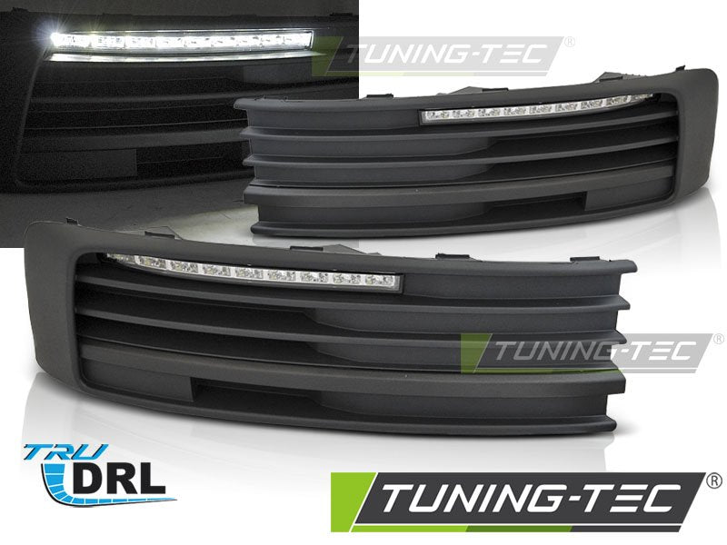 Grila bara fata cu ornament LED DRL Tuning-Tec pentru VW T6 15-19 - HAVW12