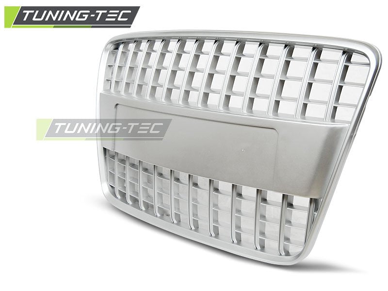 Grila fara emblema Silver Audi Q7 S-LINE 2005-2009 Tuning-Tec - GRAU09