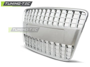 Grila fara emblema Silver Audi Q7 S-LINE 2005-2009 Tuning-Tec - GRAU09