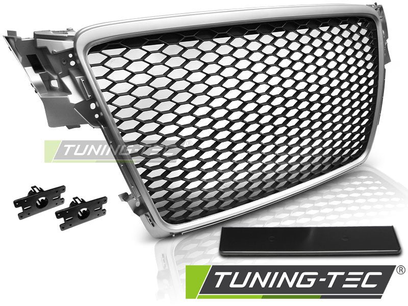 Grila fara emblema pentru Audi A4 tip RS 2008-2011 Tuning-Tec - GRAU03