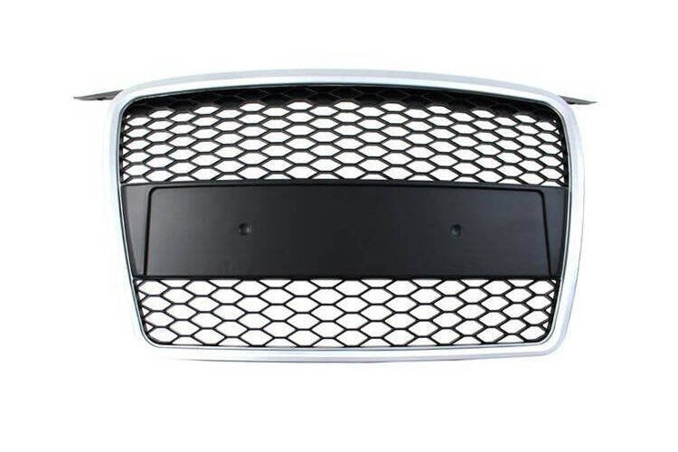 Grila fata Audi A3 8P RS Style negru argintiu - PP-GR-032