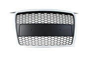 Grila fata Audi A3 8P RS Style negru argintiu - PP-GR-032