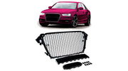 Grila fata Audi A4 B8 Facelift negru lucios cu PDC - AM-GRIAU0143